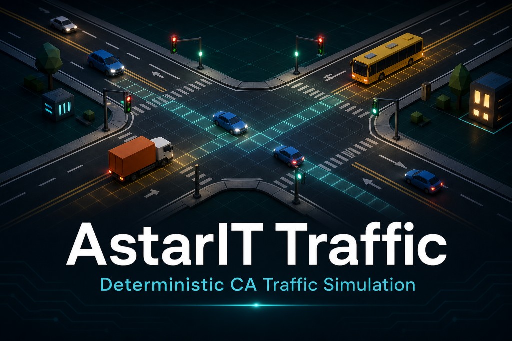 AstarIT Traffic — библиотека моделирования дорожного движения